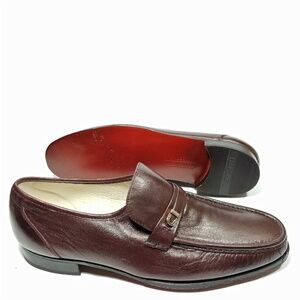 Florsheim Burgundy Loafers Sz 13D Never Worn